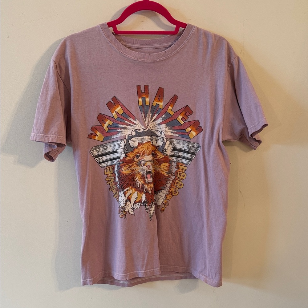 Van Halen Graphic Tee - Purple